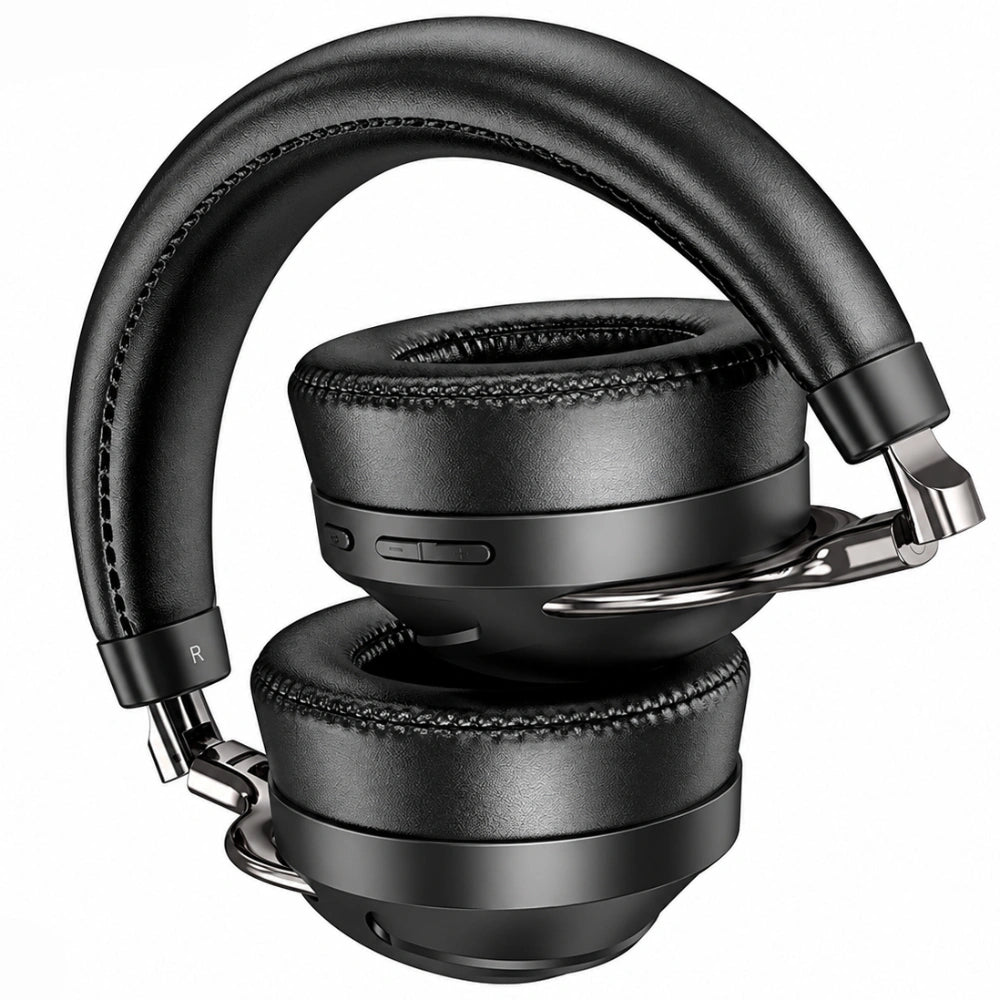 Wireless Ακουστικά Stereo Hoco. ESD17 Profit v5.3 400mAh 12 'Ωρες Λειτουργίας με υποδοχή Micro SD AUX FM Μαύρα