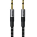 Καλώδιο σύνδεσης Ήχου Acefast J10 3.5mm Αρσενικό σε 3.5mm Αρσενικό Braided Μαύρο 1m