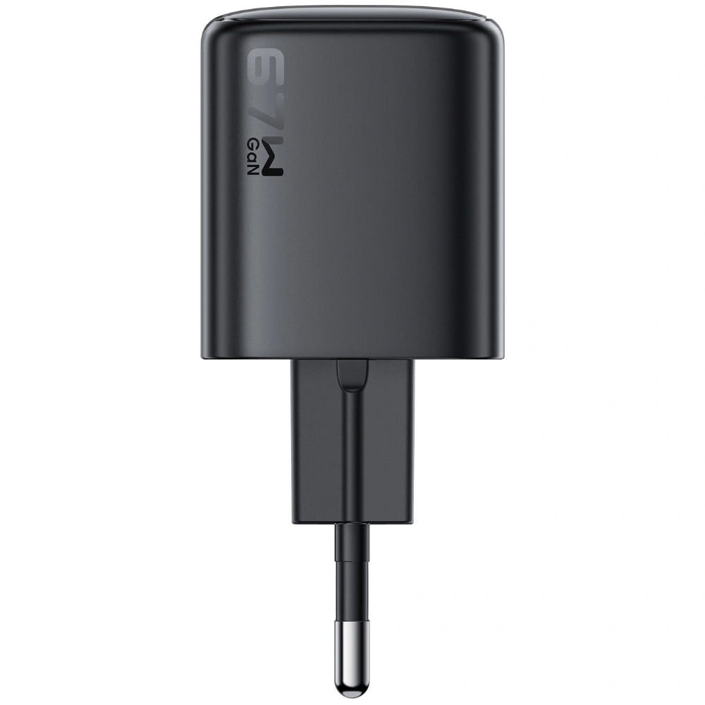 Φορτιστής Ταξιδίου Acefast A134 Mini Fast Charging 1xUSB-C PD67W QC3.0 GaN Μαύρος