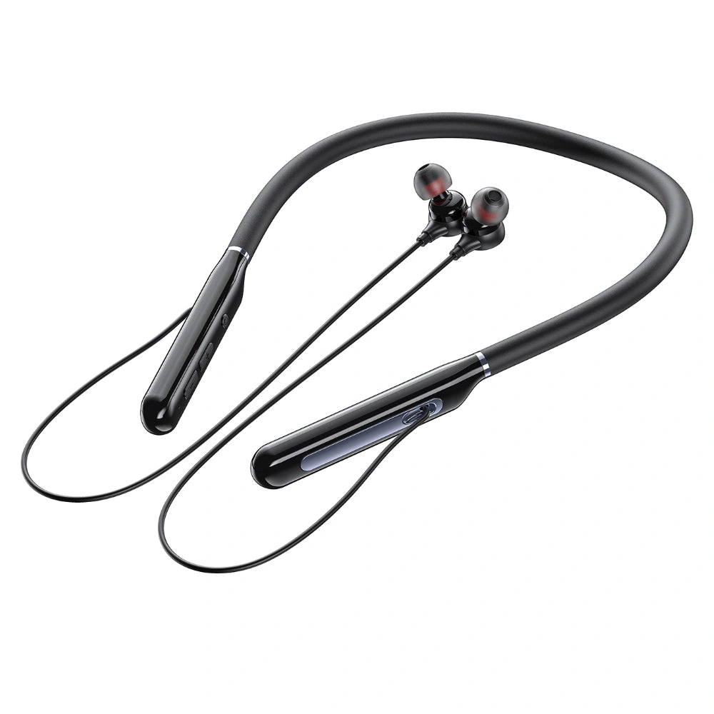 Bluetooth Hands Free Acefast N5 Neckband Magnetic v5.4 200mAh 30Hrs Αναπαραγωγής IPX4 Μαύρα