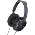 Ακουστικά Stereo Panasonic RP-HT225 3.5mm Lightweight με Αντάπτορα 6.3mm και Καλώδιο 5m Ιδανικά για TV DVD Hi-Fi Μαύρα