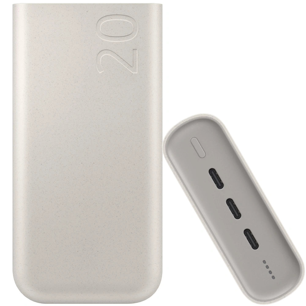 Power Bank Samsung EB-P4520XUEGEU 20000mAh Super Fast Charging 2.0 45W με 3xUSB-C In/Out Power Delivery Μπεζ