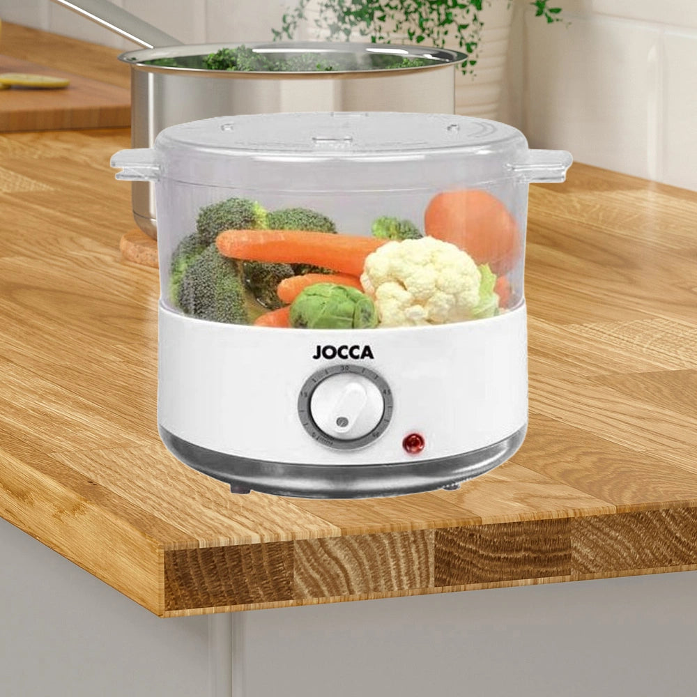 JOCCA FOOD STEAMER WHITE
