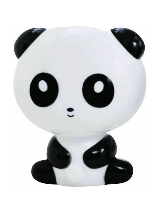 Spot Light Led 5912  Παιδικό Διακοσμητικό Φωτιστικό Panda Λευκό 8x8x9εκ.
