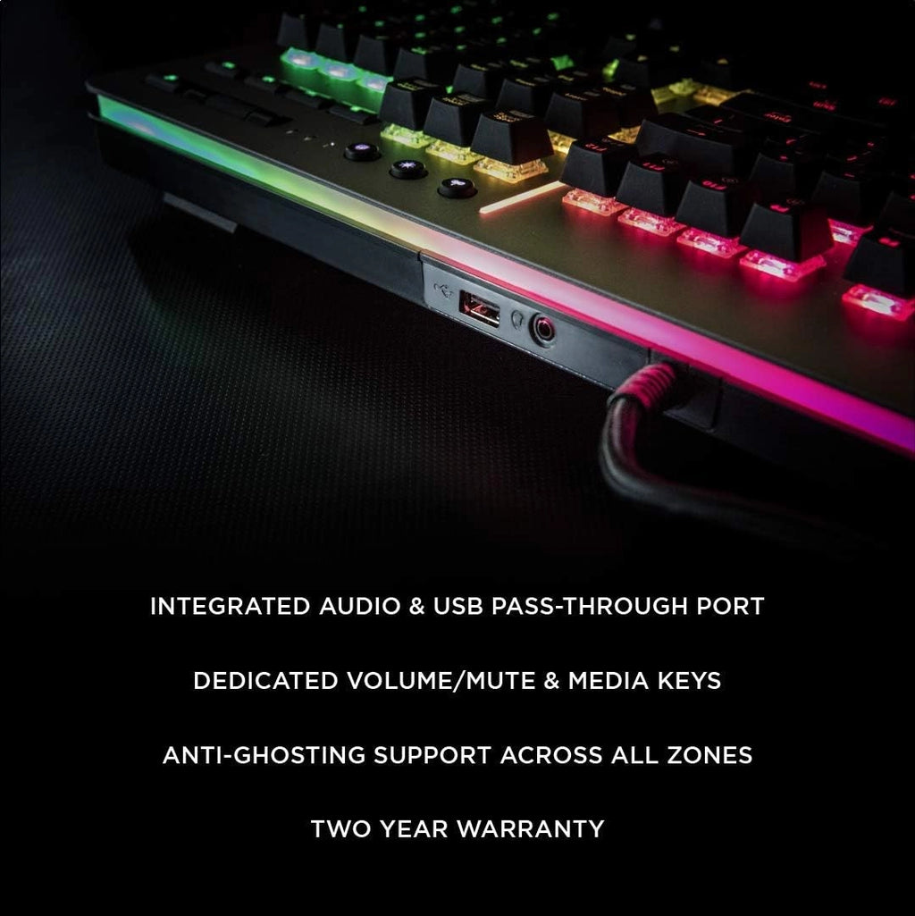 Thermaltake Μηχανικό Πληκτρολόγιο RGB+