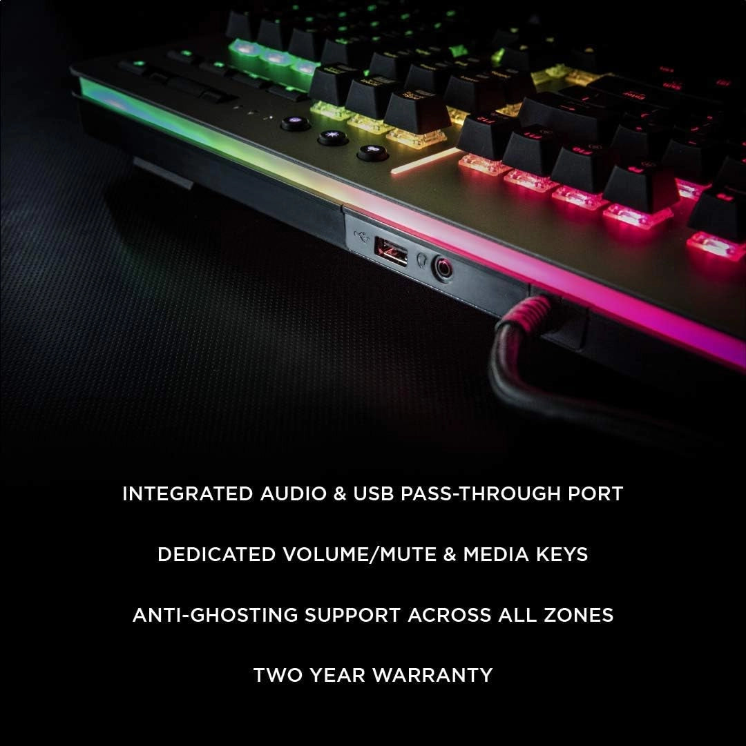 Thermaltake Μηχανικό Πληκτρολόγιο RGB+