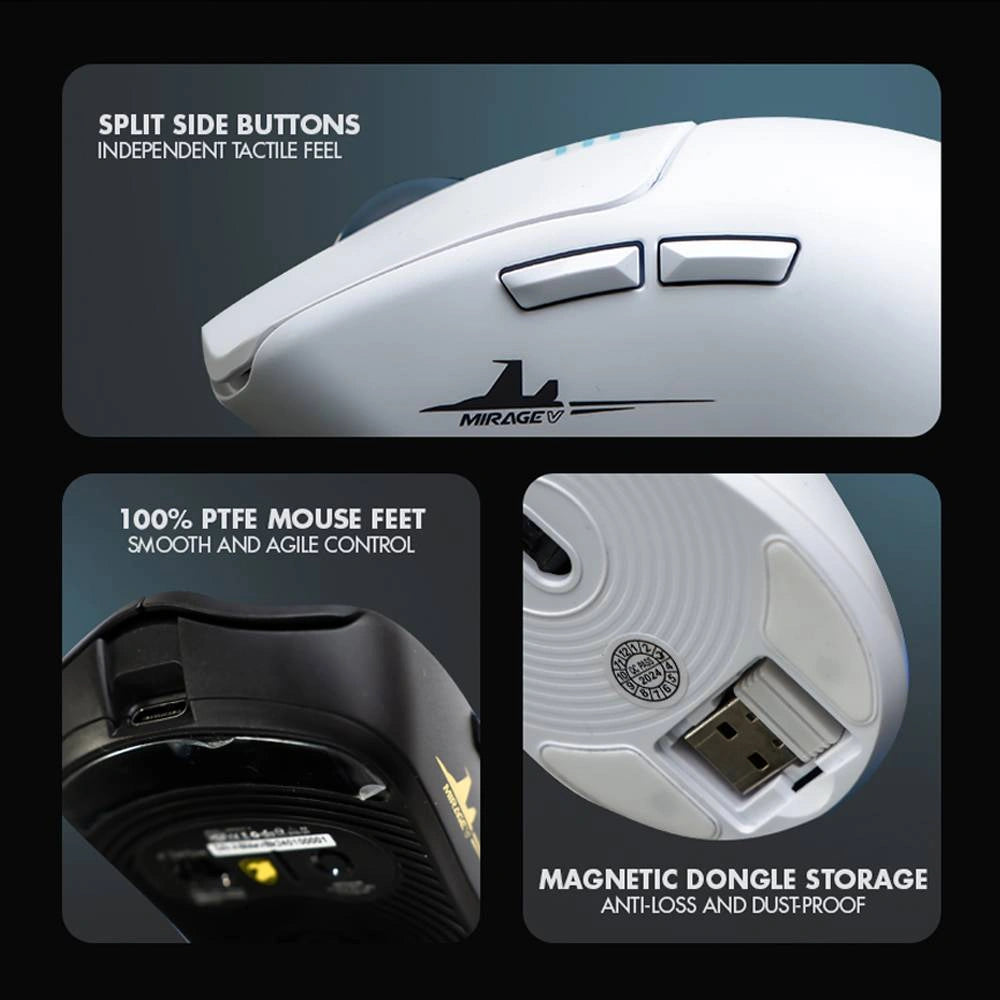 ARMAGGEDDON 3-MODE GAMING MOUSE MIRAGE V BLACK