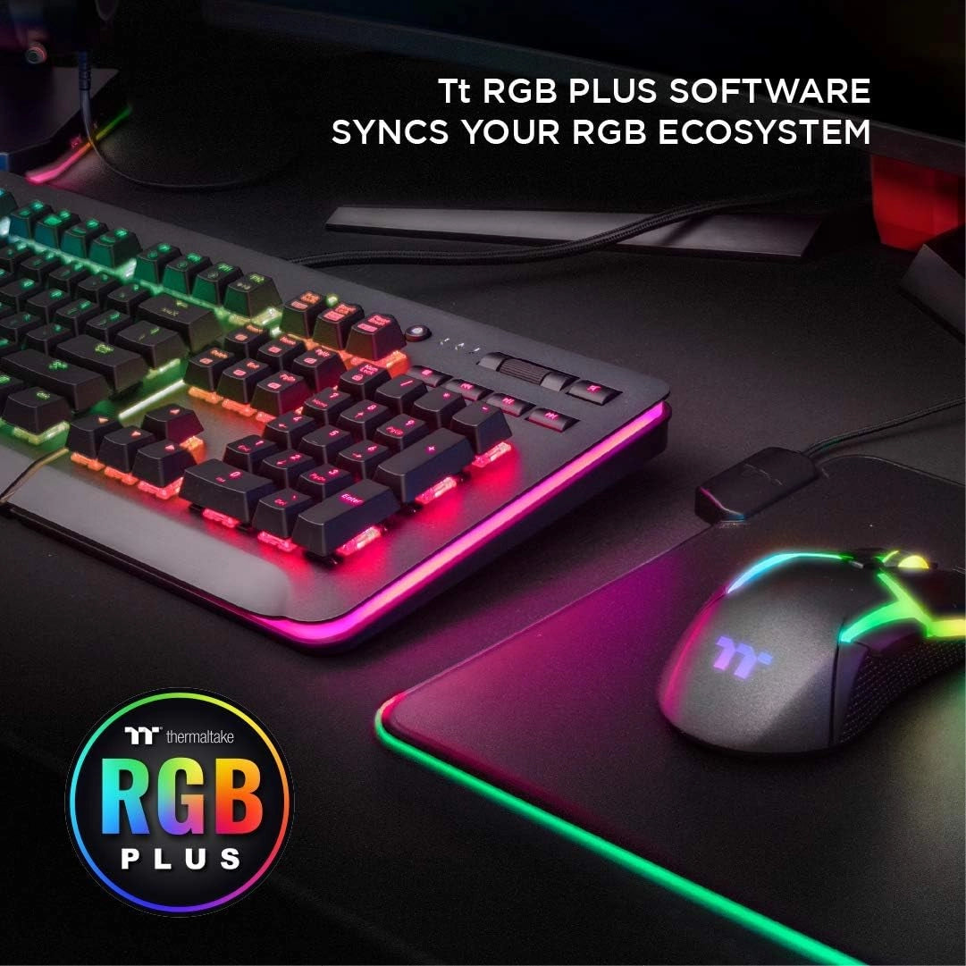 Thermaltake Μηχανικό Πληκτρολόγιο RGB+