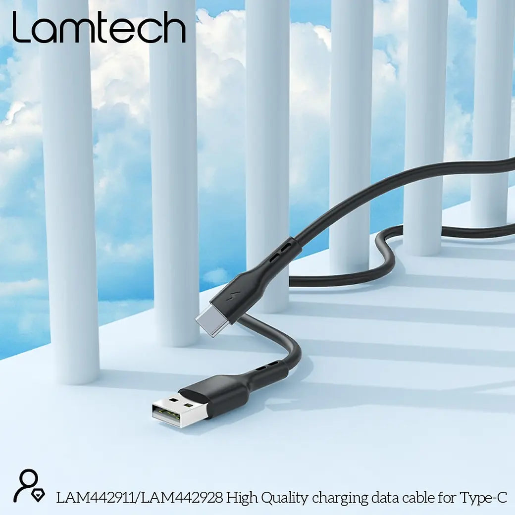 LAMTECH DATACABLE TYPE C 1m BLACK