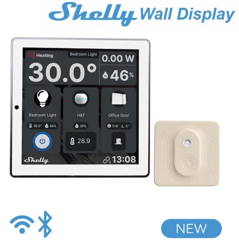 Shelly Wall Display White and BLU H&T
