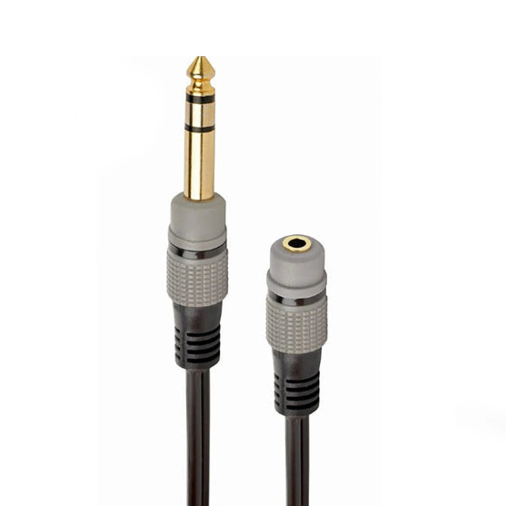 CABLEXPERT 6,35MM TO 3,5MM AUDIO ADAPTER CABLE 0,2M