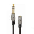 CABLEXPERT 6,35MM TO 3,5MM AUDIO ADAPTER CABLE 0,2M
