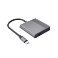 CABLEXPERT TYPE-C 3IN1 MULTI-PORT ADAPTER (USB PORT+HDMI+PD) SPACE GREY