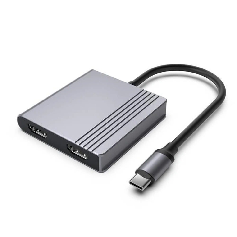 CABLEXPERT TYPE-C 3IN1 MULTI-PORT ADAPTER (USB PORT+HDMI+PD) SPACE GREY