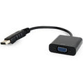 CABLEXPERT DISPLAY PORT TO VGA ADAPTER CABLE BLACK
