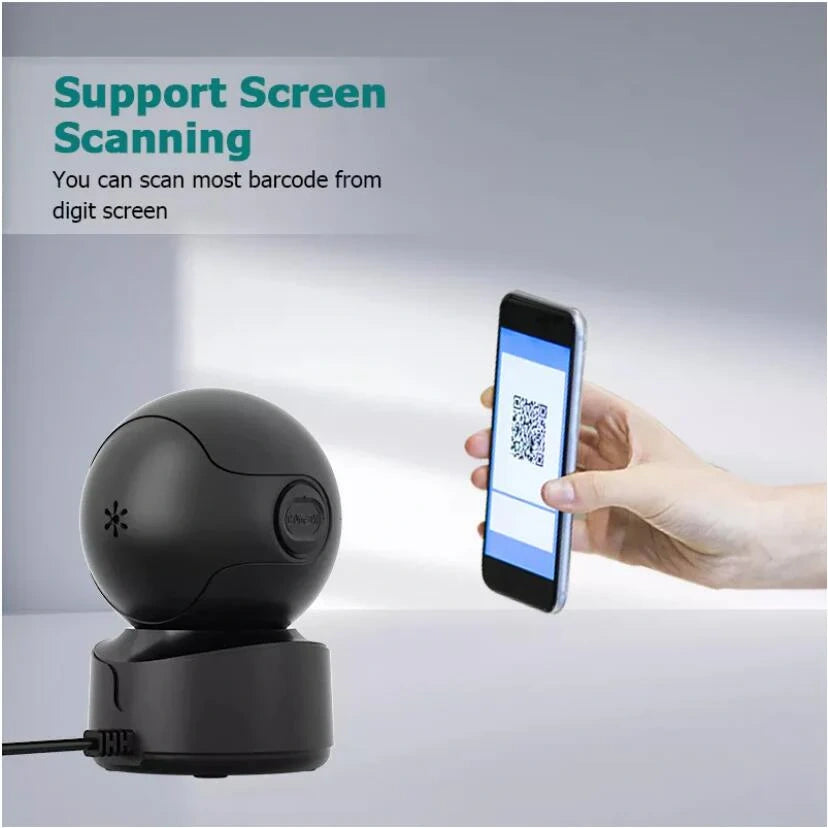 NETUM OMNIDIRECTIONAL HANDS-FREE DESKTOP BARCODE SCANNER