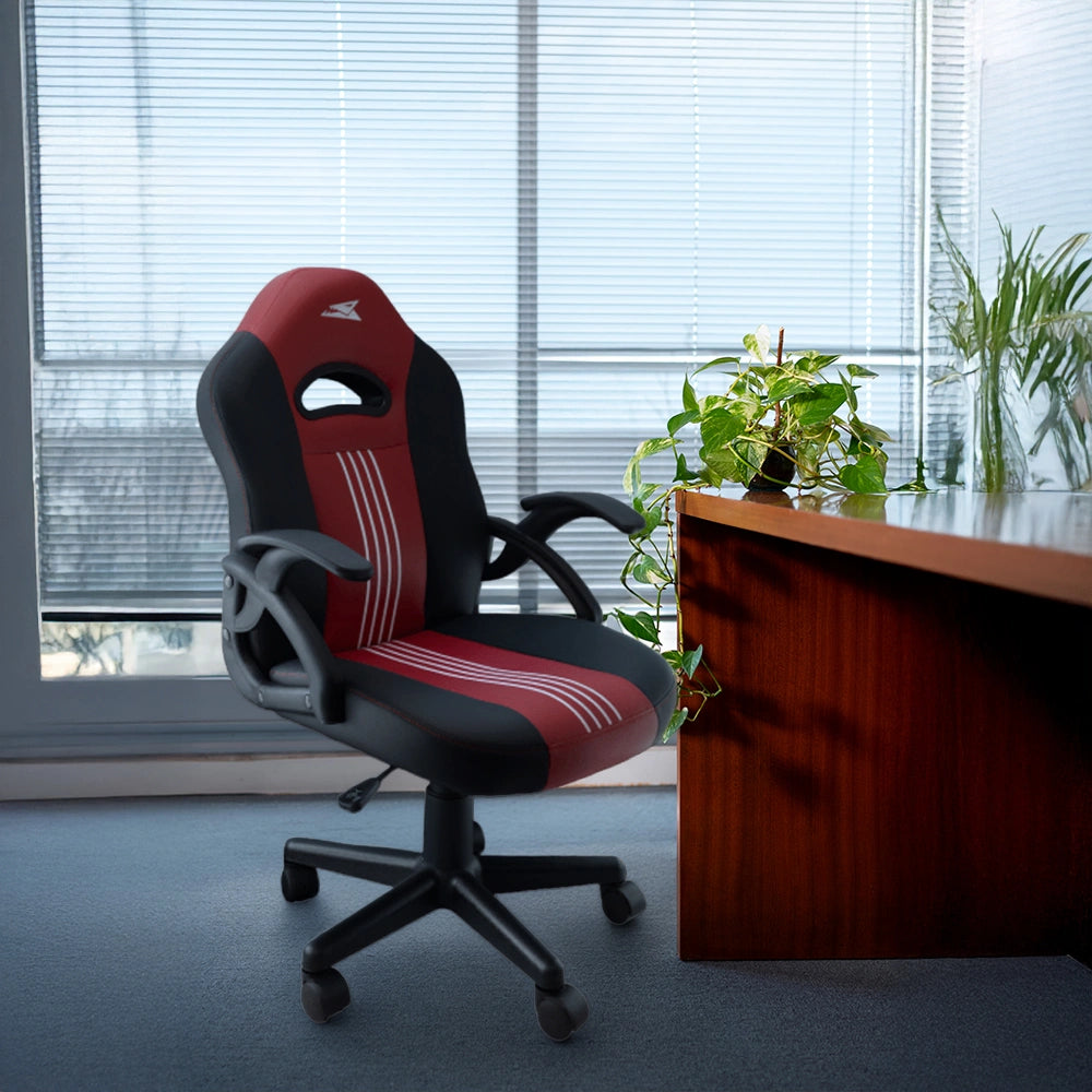 BARACUDA GAMING CHAIR ABALONE BLACK RED