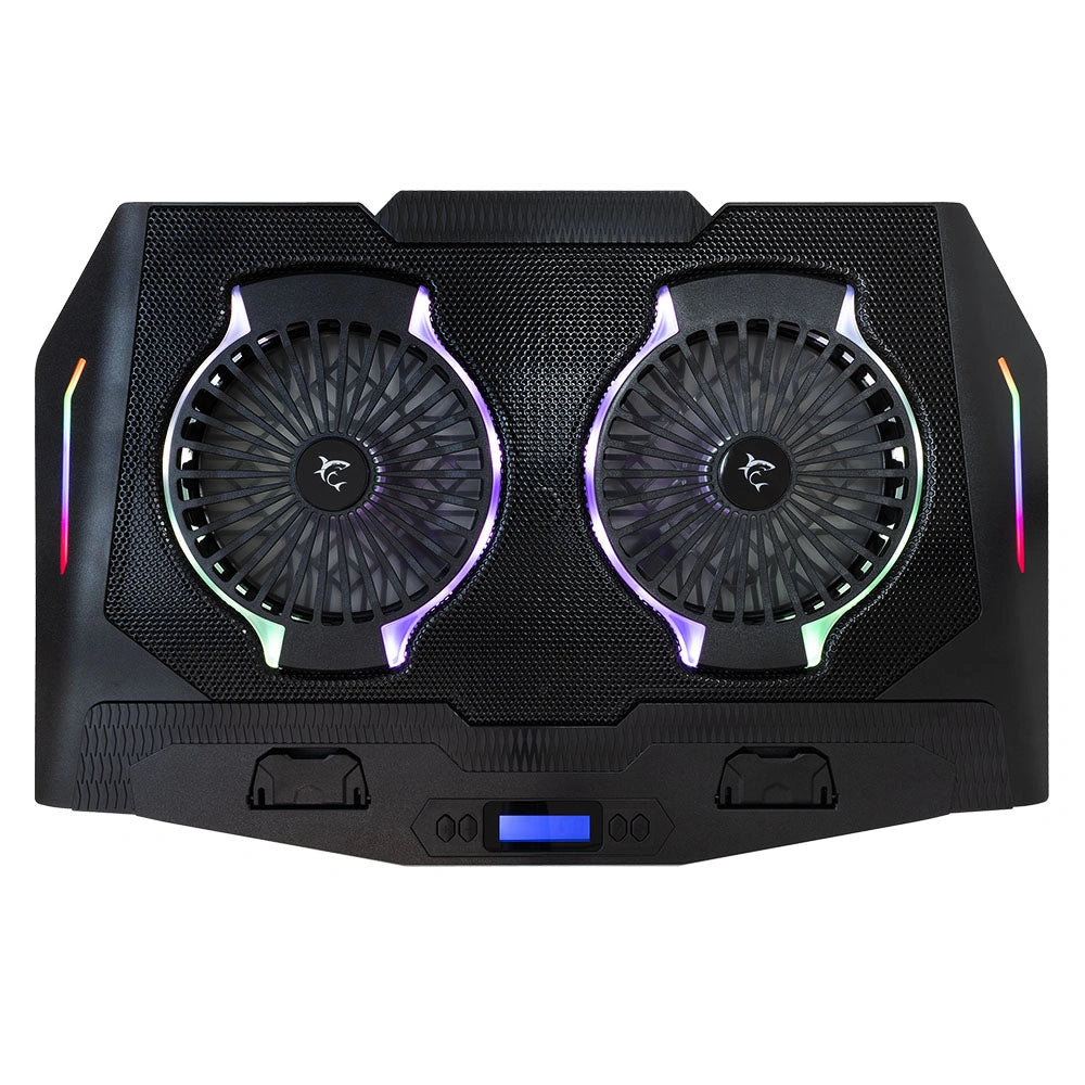 WHITE SHARK COOLING PAD GCP-10 2 FANS RGB