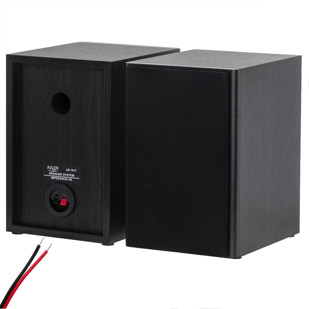 ADLER MINI HI-FI STEREO SYSTEM WITH BT, CD, USB & FM BLACK