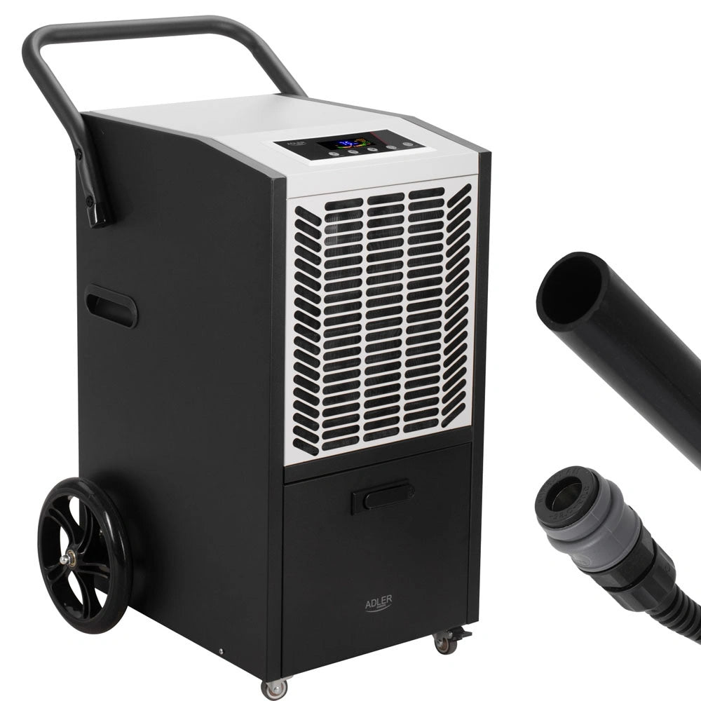 ADLER INDUSTRIAL COMPRESSOR AIR DEHUMIDIFIER 50L BLACK-WHITE
