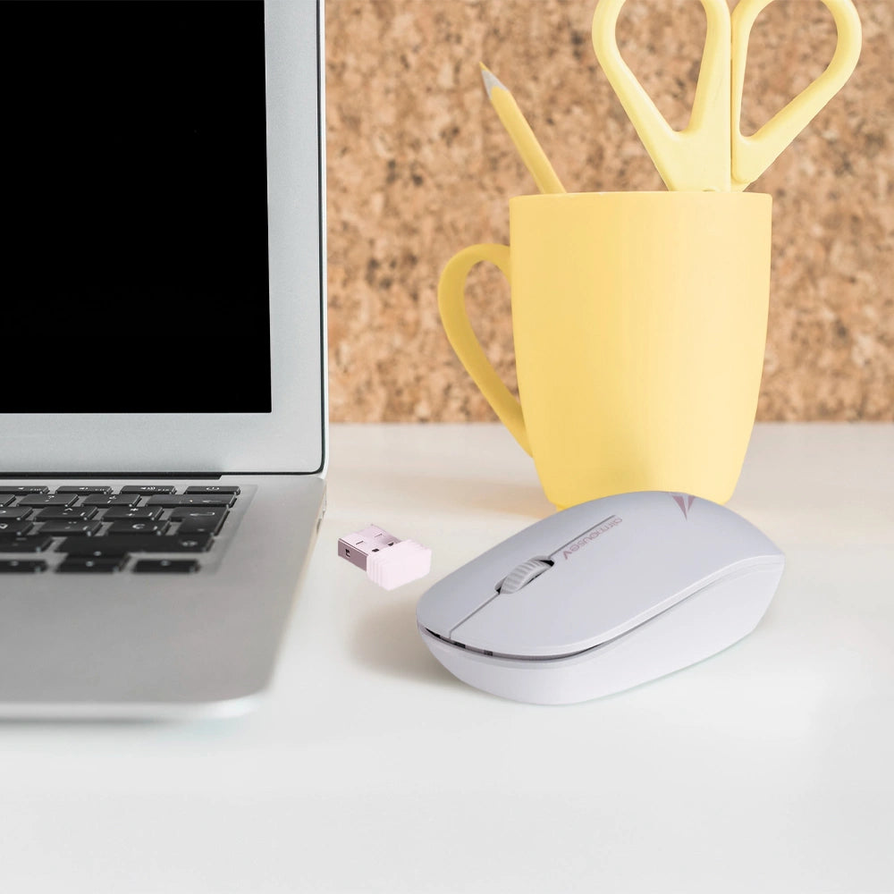ALCATROZ WIRELESS MOUSE AIRMOUSE V WHITE 1200DPI