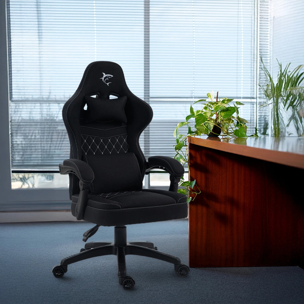 WHITE SHARK GAMING CHAIR AUSTIN BLACK