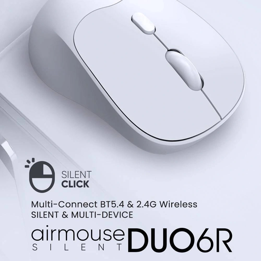 ALCATROZ SILENT BT5.4 WIRELESS MOUSE AIRMOUSE DUO 6R CLOUD
