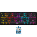 ARMAGGEDDON LOW PROFILE MODULAR MECH. KEYBOARD SMK-1C PSYCHSPARROW BLUE SWITH BLACK CLICKY