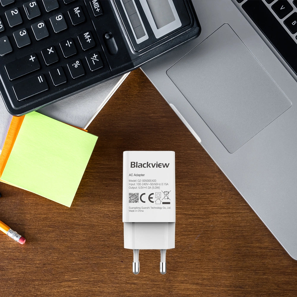 BLACKVIEW USB POWER ADAPTER 5W WHITE