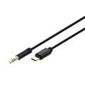 CABLEXPERT USB-C TO STEREO 3.5MM AUX CABLE 1.5M BLACK