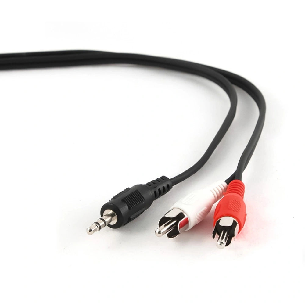 CABLEXPERT 3.5mm STEREO TO RCA PLUG CABLE 0.2m
