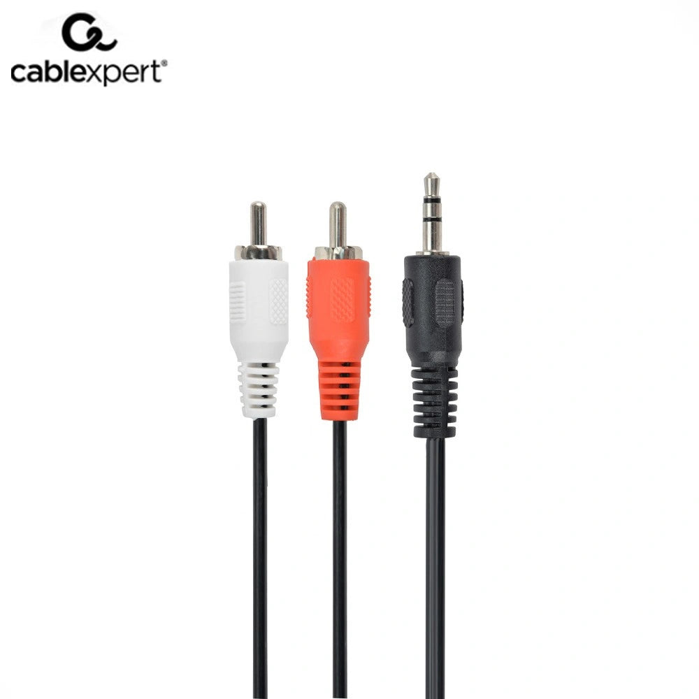 CABLEXPERT 3.5mm STEREO TO RCA PLUG CABLE 0.2m