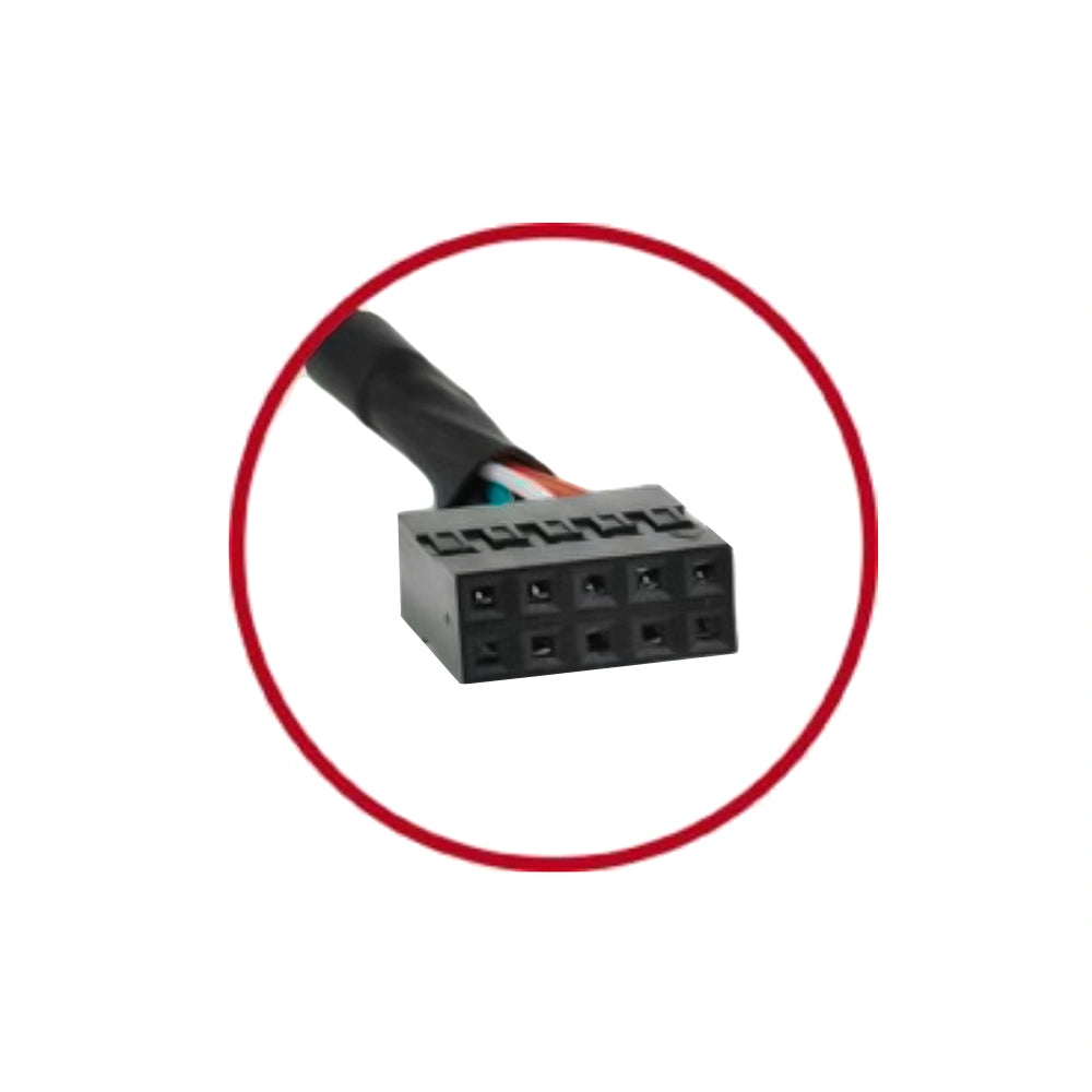 CABLEXPERT DUAL USB RECEPTACLES ON BRACKET
