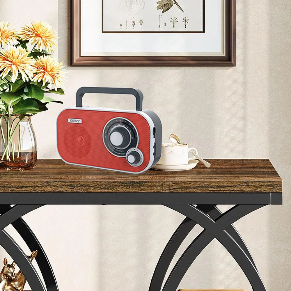 CAMRY SMALL PORTABLE RADIO RED