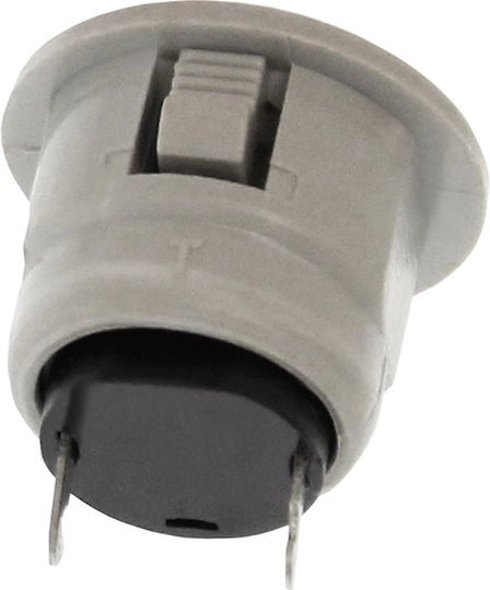 Διακόπτης DM-3679 On-Off 12V 2 pins με κλειδί 47-48 πλαστικός γκρι