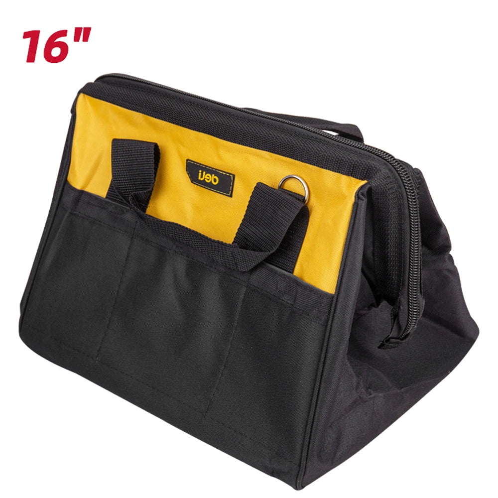 DELI TOOL BAG 16' YELLOW BLACK