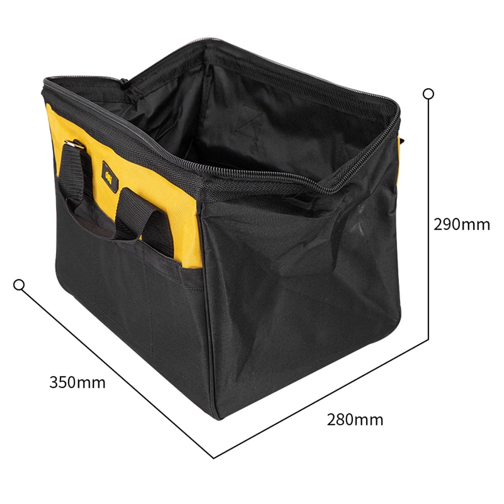 DELI TOOL BAG 16' YELLOW BLACK