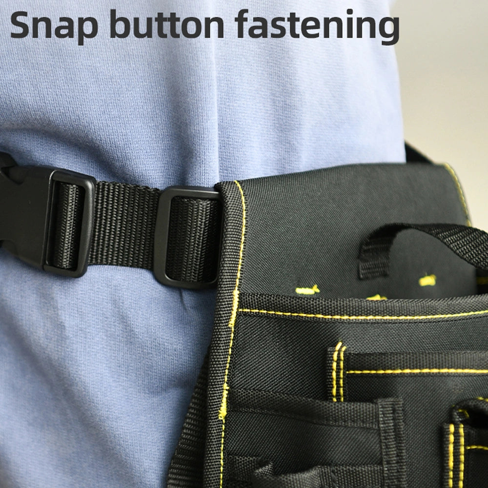 DELI TOOL WAIST BAG 25×14×22CM BLACK