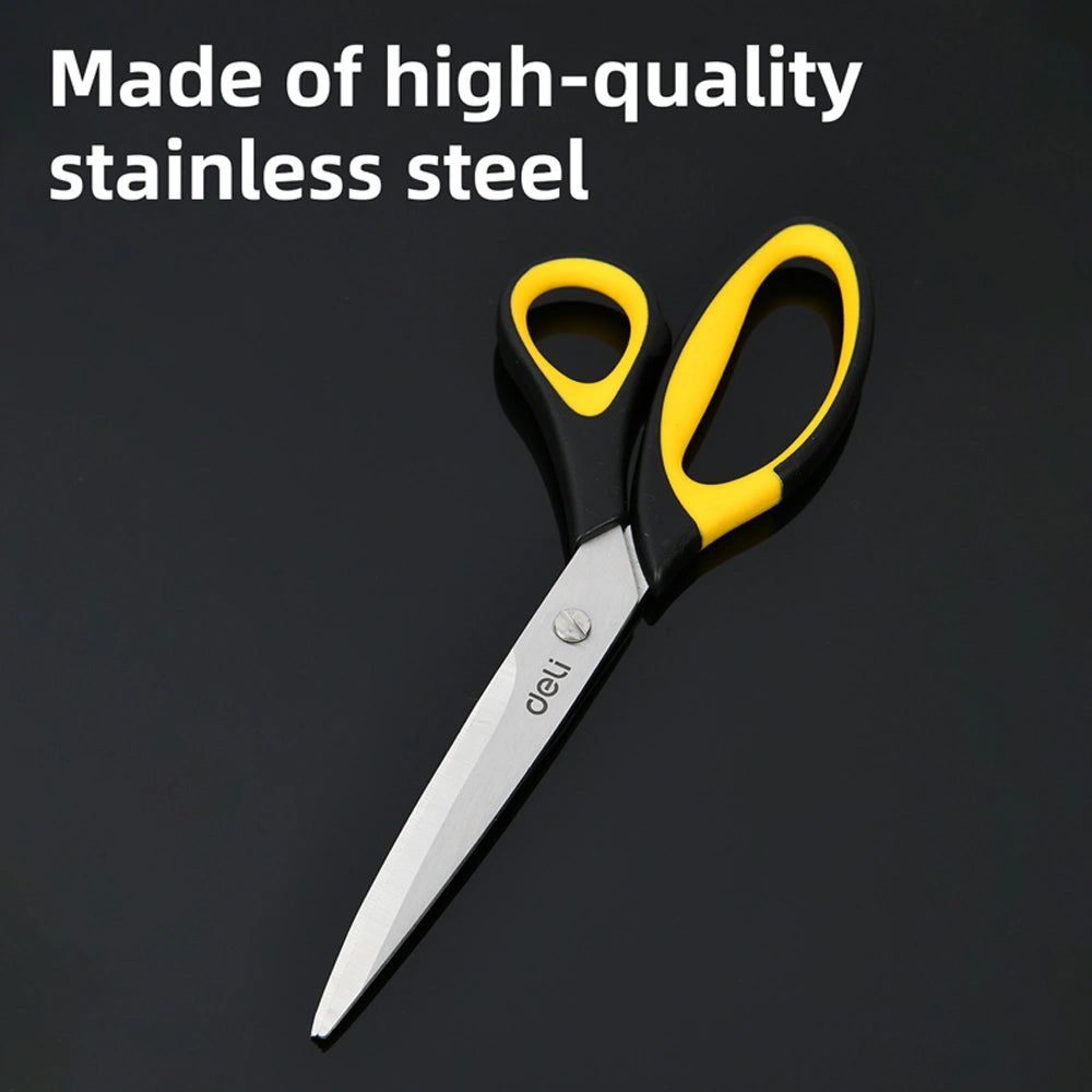 DELI SCISSOR 5x75MM YELLOW