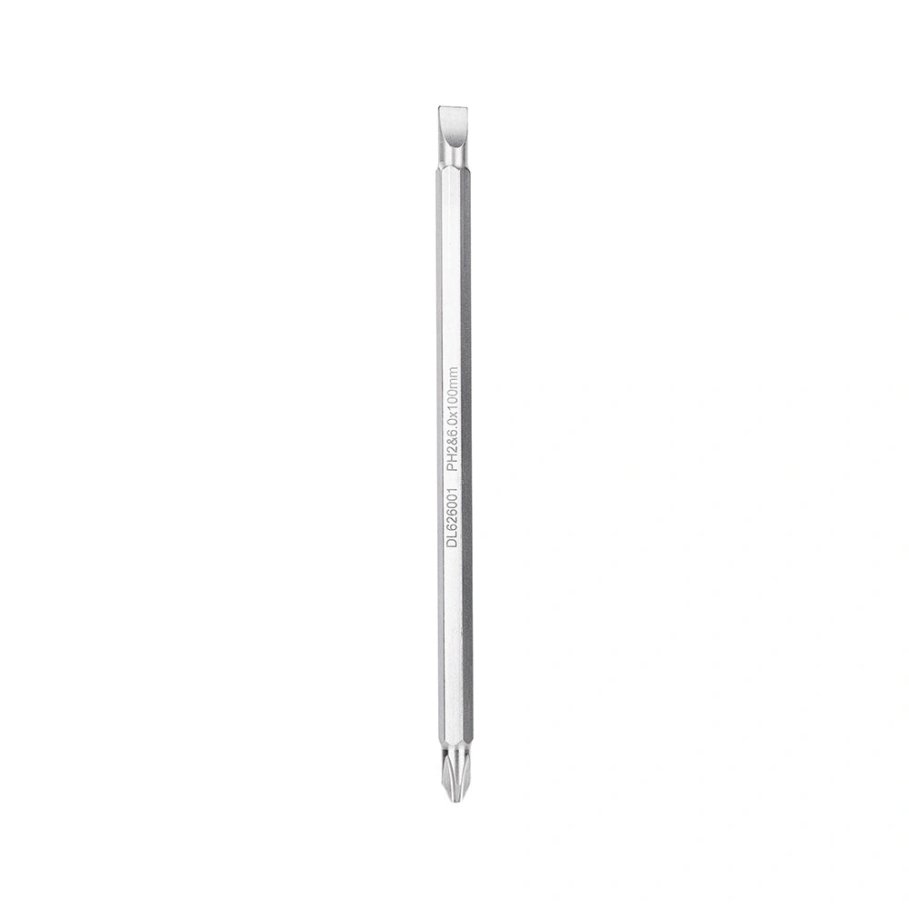 DELI 2-IN-1 SCREWDRIVER SL6/PH2x100MM YELLOW