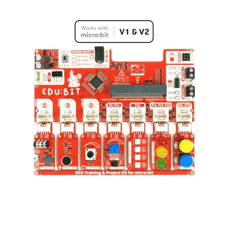 EDU:BIT Training Project Kit for micro:bit (without micro:bit)