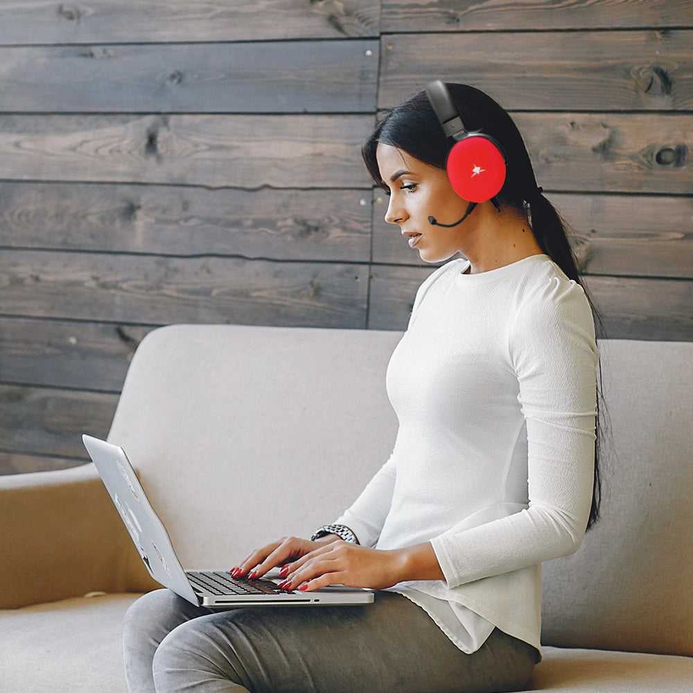 WHITE SHARK GAMING HEADSET GH-2540 ELEPHANT RED