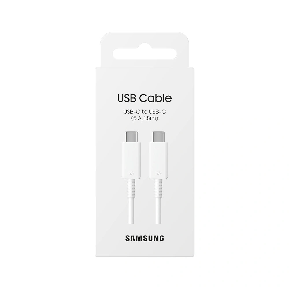 SAMSUNG USB-C DATACABLE 100W 1.8M RETAIL WHITE