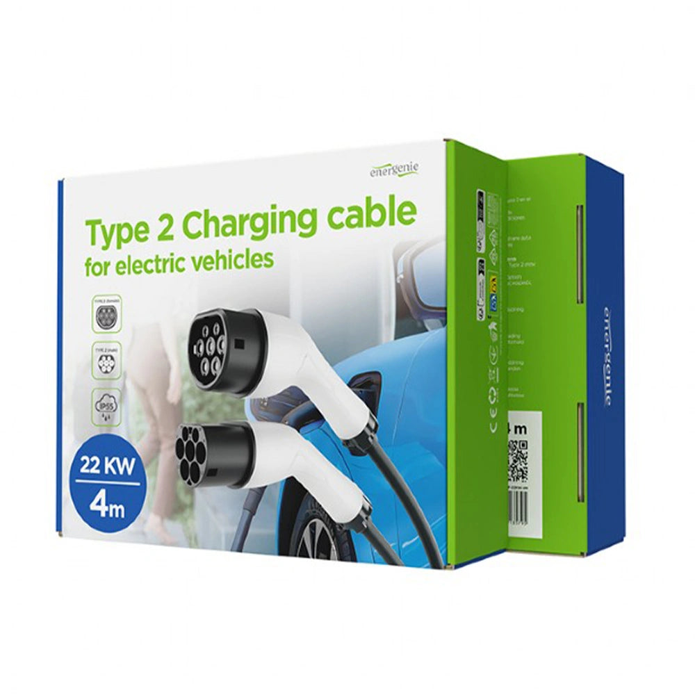 ENERGENIE CHARGING CABLE TYPE 2 32A 3-PHASE (22 KW) 4M