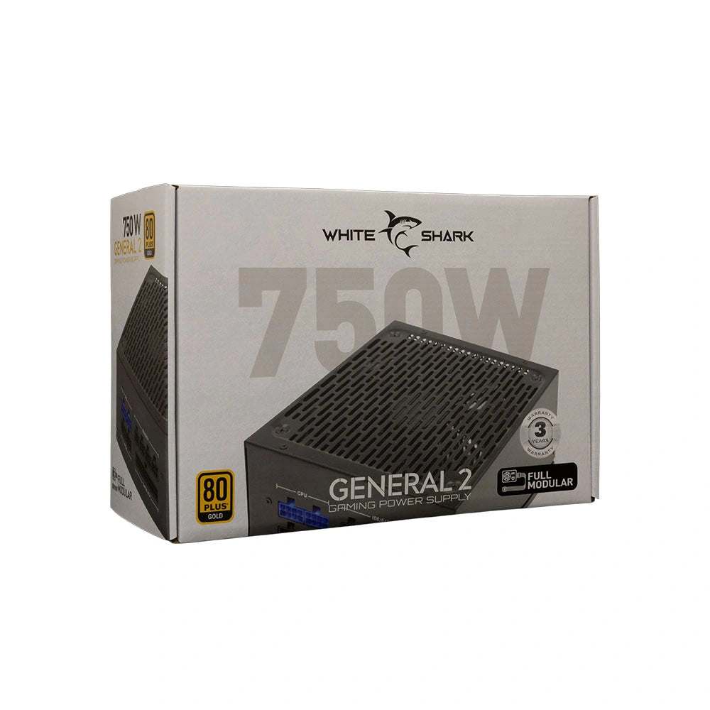 WHITE SHARK PSU 750W GENERAL-2 GPSU-750W 80PLUS GOLD FULL MODULAR