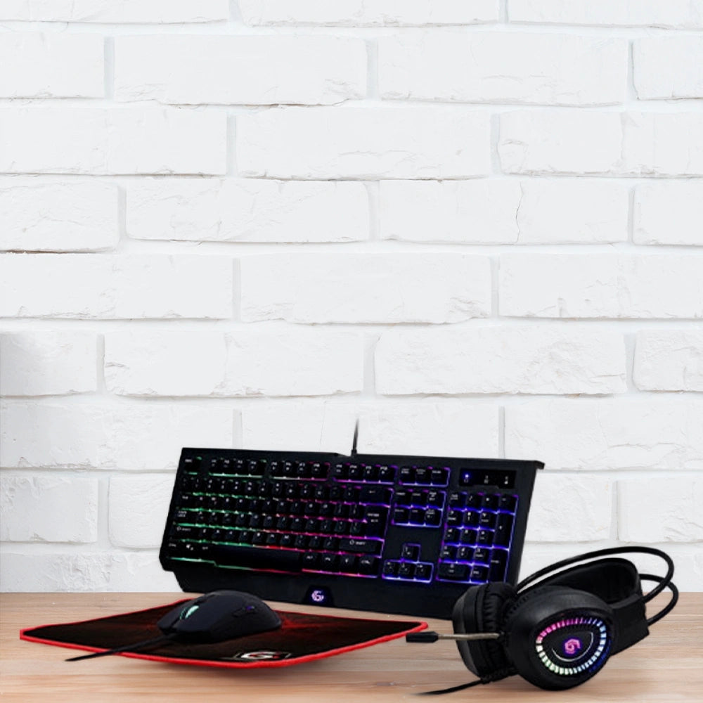 GEMBIRD 4-IN-1 BACKLIGHT US LAYOUT GAMING KIT 'PHANTOM'