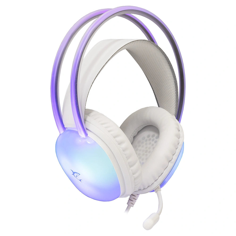 WHITE SHARK STEREO GAMING HEADSET GH-2444 PEACOCK-2 WHITE