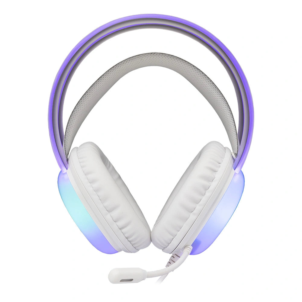 WHITE SHARK STEREO GAMING HEADSET GH-2444 PEACOCK-2 WHITE