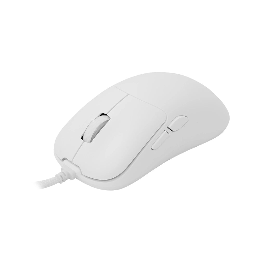 WHITE SHARK MOUSE GM-5014 GRAPHENE 12.400 DPI WHITE
