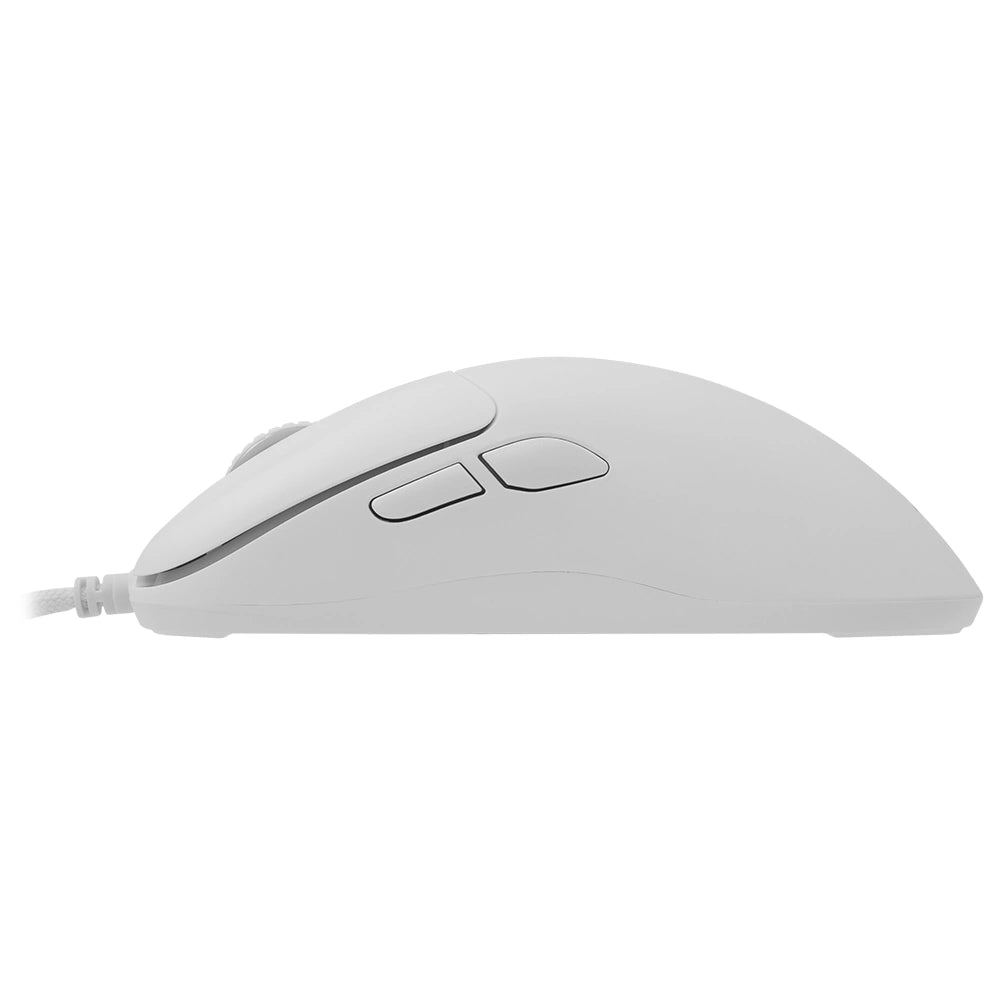 WHITE SHARK MOUSE GM-5014 GRAPHENE 12.400 DPI WHITE